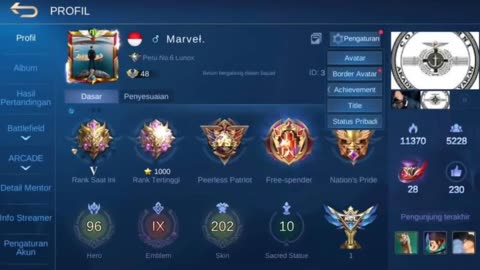 Account old mobile legends part 2