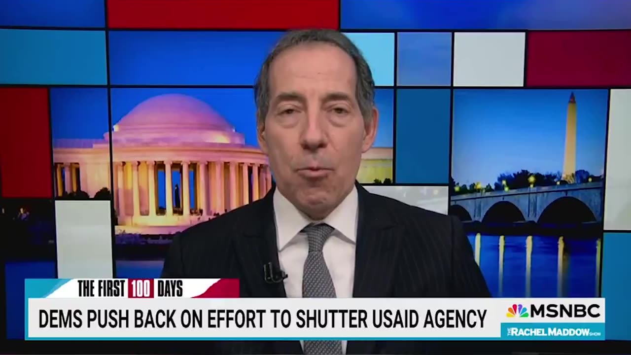 Jamie Raskin is upset about Elon Musk auditing USAID