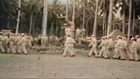 Award Ceremony Milne Bay 1943-1