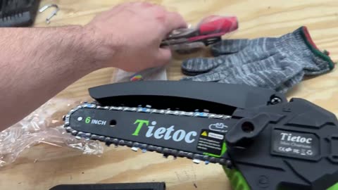 Revolutionize Your DIY Projects with the Tietoc 6 Inch Electric Chainsaw – No More Mess!