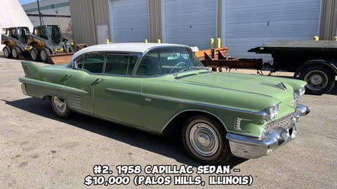 10 Classic Cars For Sale From 1951 - 1969 on Craigslist!