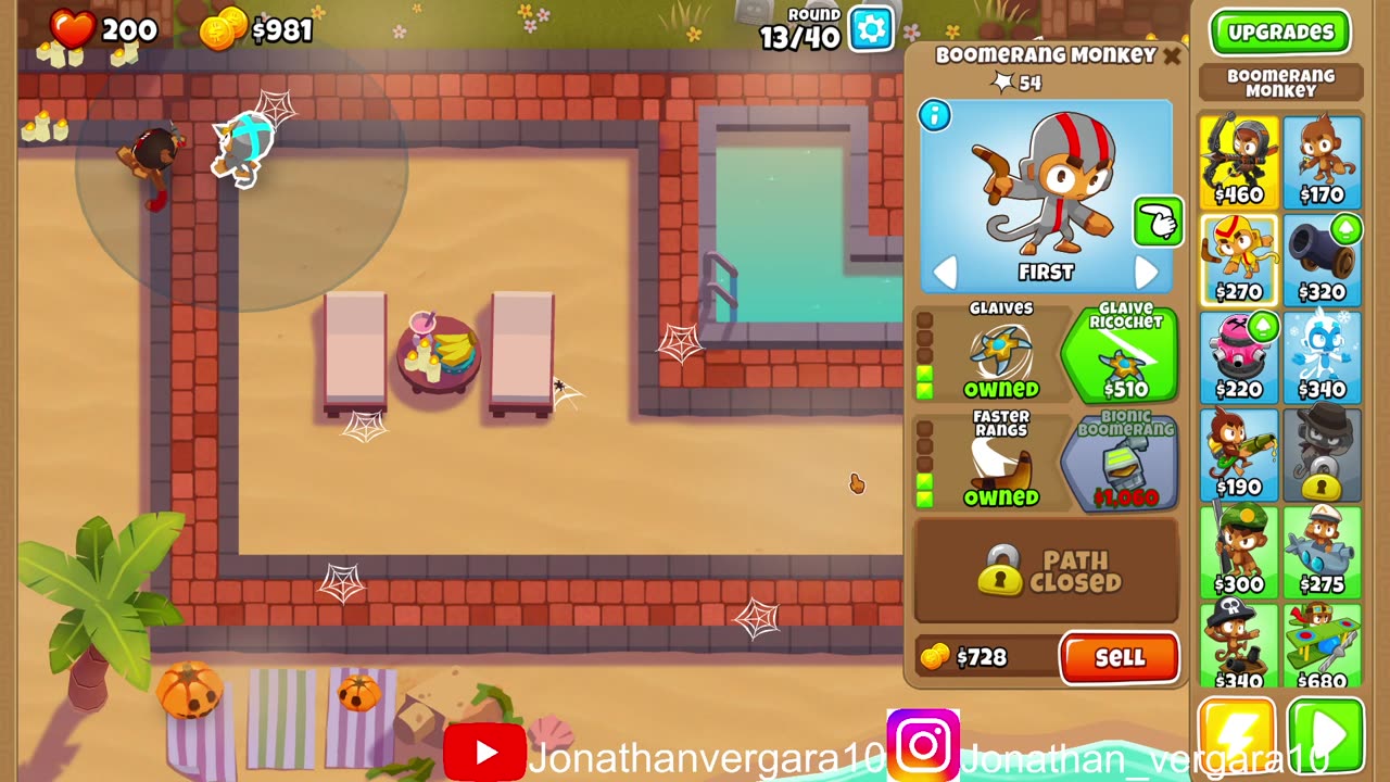bloons tower defense gameplay