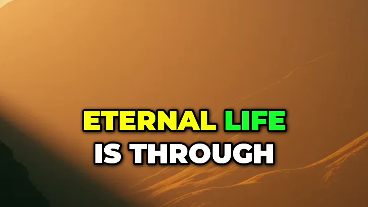You Could Never Earn Eternal Life — But You Can Receive It.
