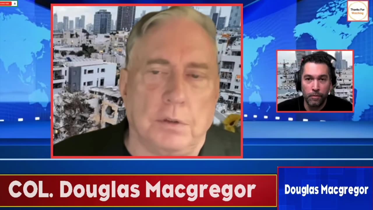 Col. Mc Gregor on Israel