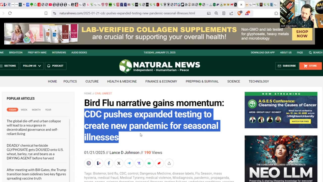 BREAKING: BIRD FLU CHICKEN BAN! - New Mandates Come In As Trump Pulls Out Of WHO!
