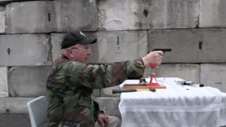 PSA Beretta M1934-C pistol first shots,