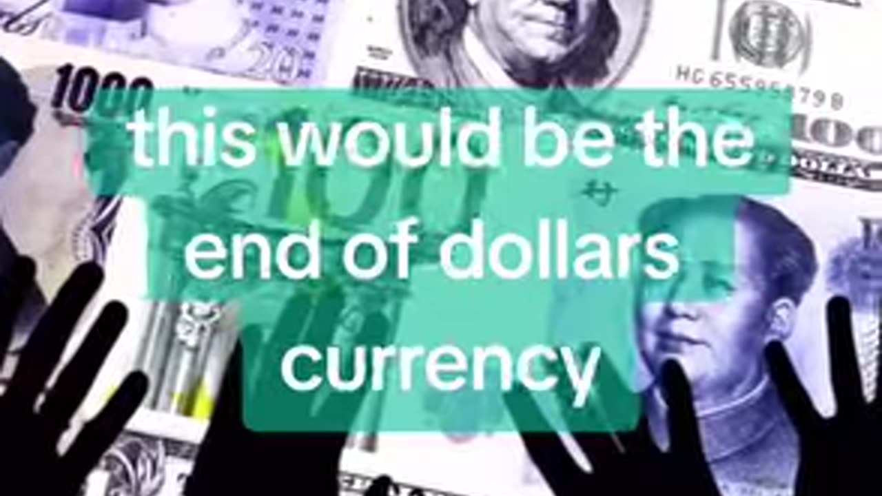 End of US💰currency
