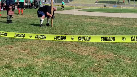 Caber Toss -Highland Games
