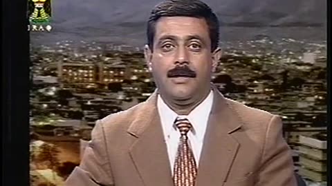 Iraq Satellite Channel IRAQ September 16, 2001 100pm-130pm ADT