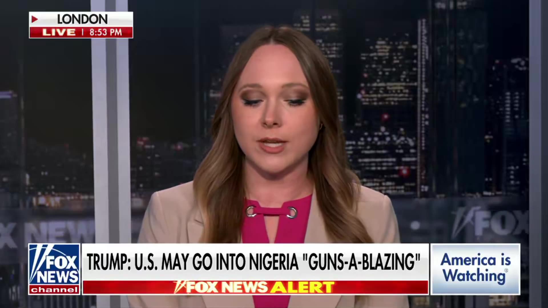BREAKING: President Trump threatens to go in “guns-a-blazing” into Nigeria if they...