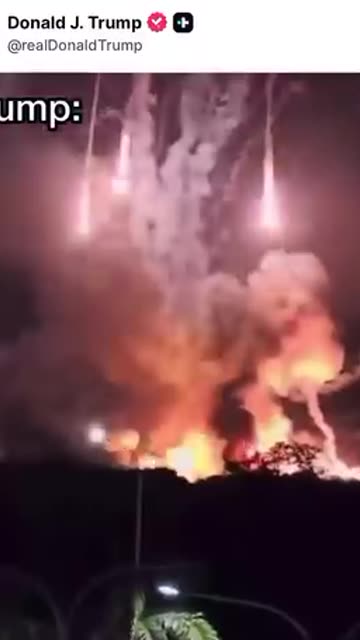 Trump actually posted this after snatching Maduro in his sleep lmao.