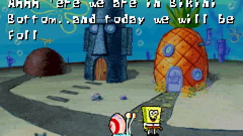 GameBoy Advance Longplay 165 SpongeBob SquarePants - SuperSponge