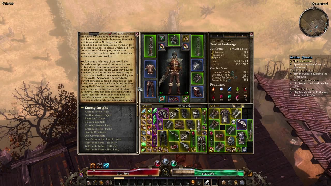 Grim Dawn: One Button Man Ep30