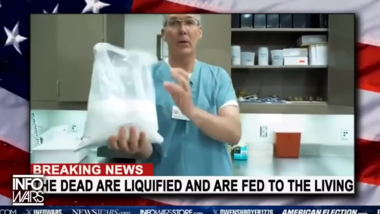 Liquified dead people 👀fed to the living