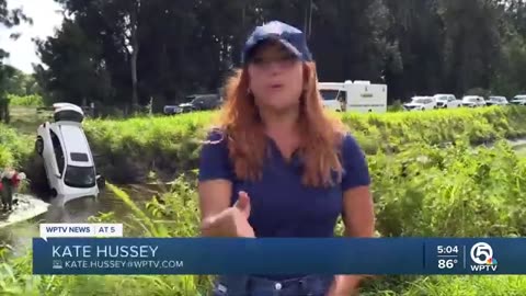 2 cars found in canals in St. Lucie County