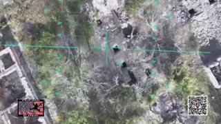 Ukrainians Dropping Munitions Made from Anti-Tank Mines Onto Russian Fortifications