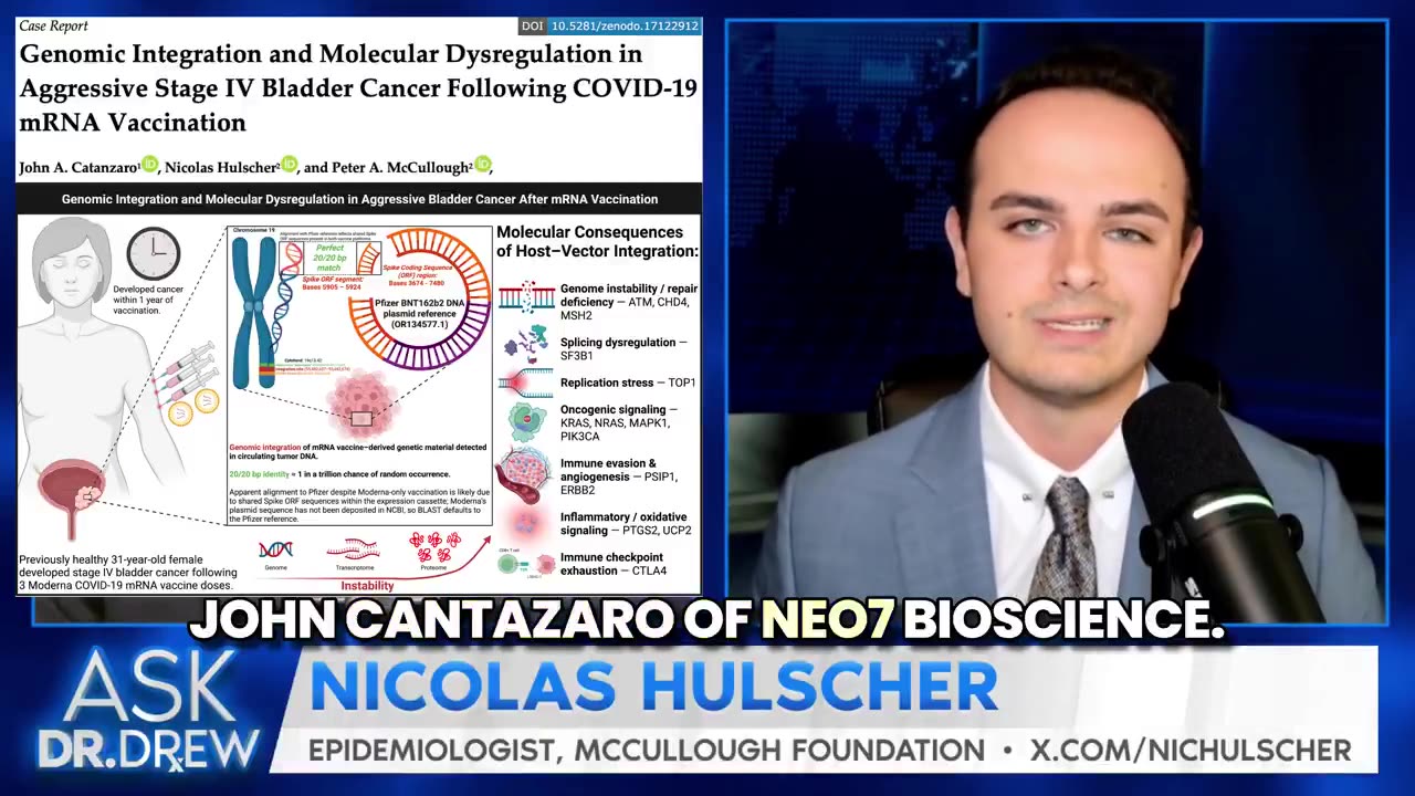 Nicolas Hulscher, MPH, mRNA turbo cancer from Vaccine