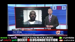 A black serial killer murdered a white woman and her two daughters by stabbing them to death inside