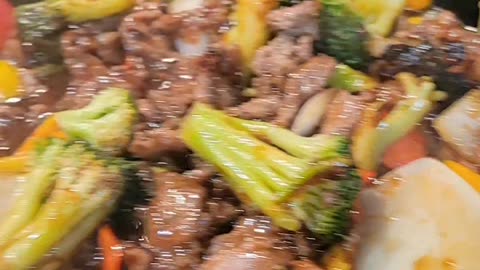 Korean Beef for dinner