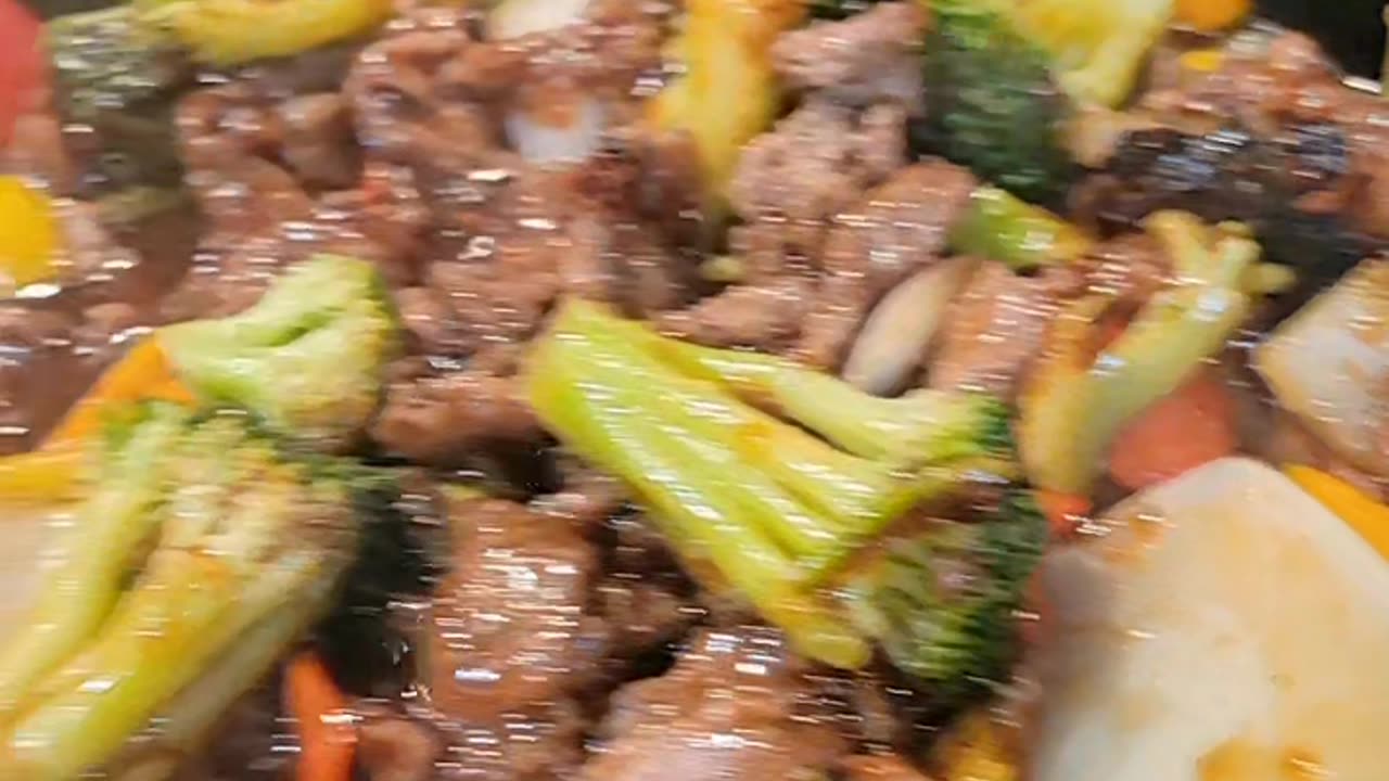 Korean Beef for dinner