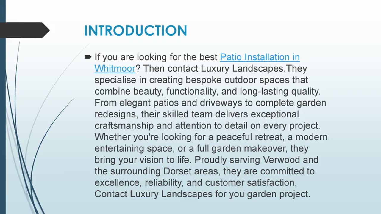 Best Patio Installation in Whitmoor