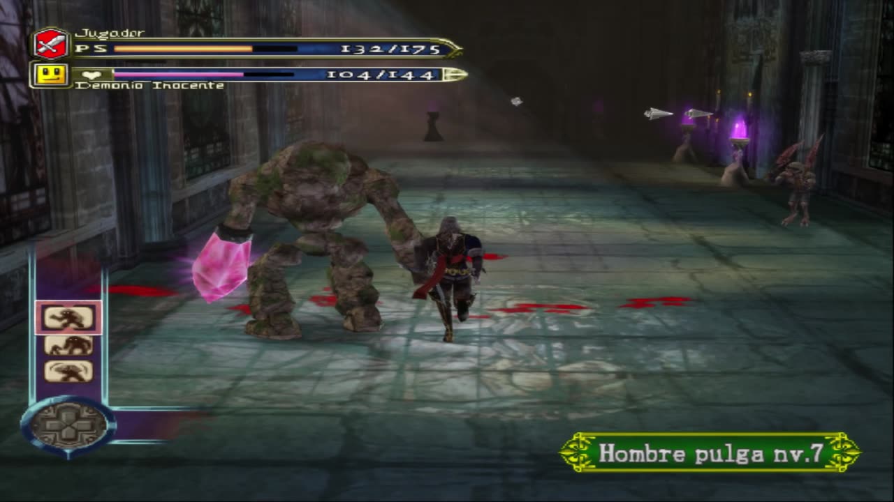 Castlevania Curse Of Darkness Parte 5 Tratando de explorar el Templo al 100%