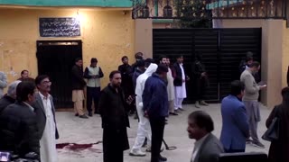 Police, soldiers on scene after suicide bombing at Islamabad mosque