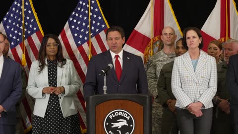 Governor DeSantis Highlights the Florida State Guard at Camp Blanding