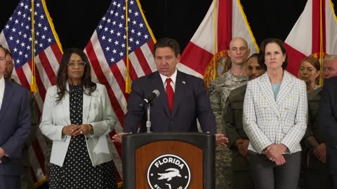 Governor DeSantis Highlights the Florida State Guard at Camp Blanding