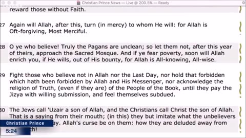 Christian prince I will give you a chance to do something different