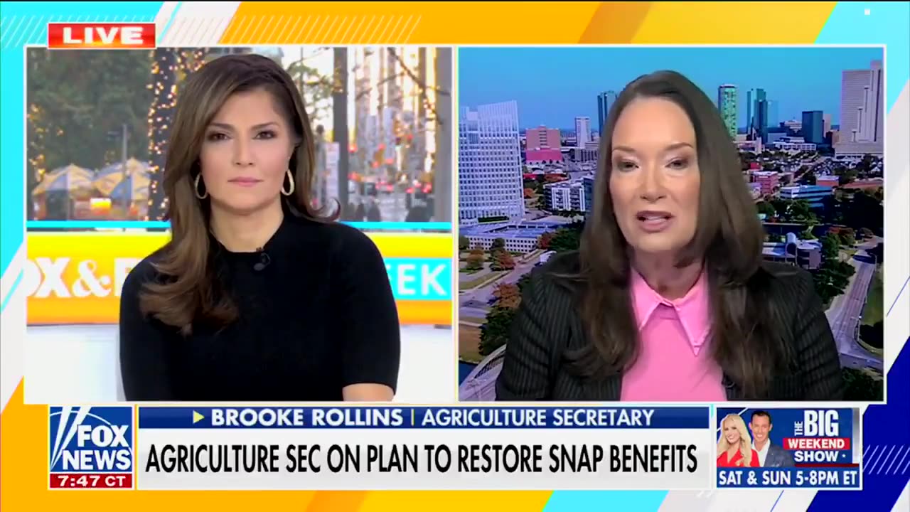 USDA Sec. Brooke Rollins EXPOSES Massive SNAP Fraud and Accuses Biden Regime of "Buying Votes"