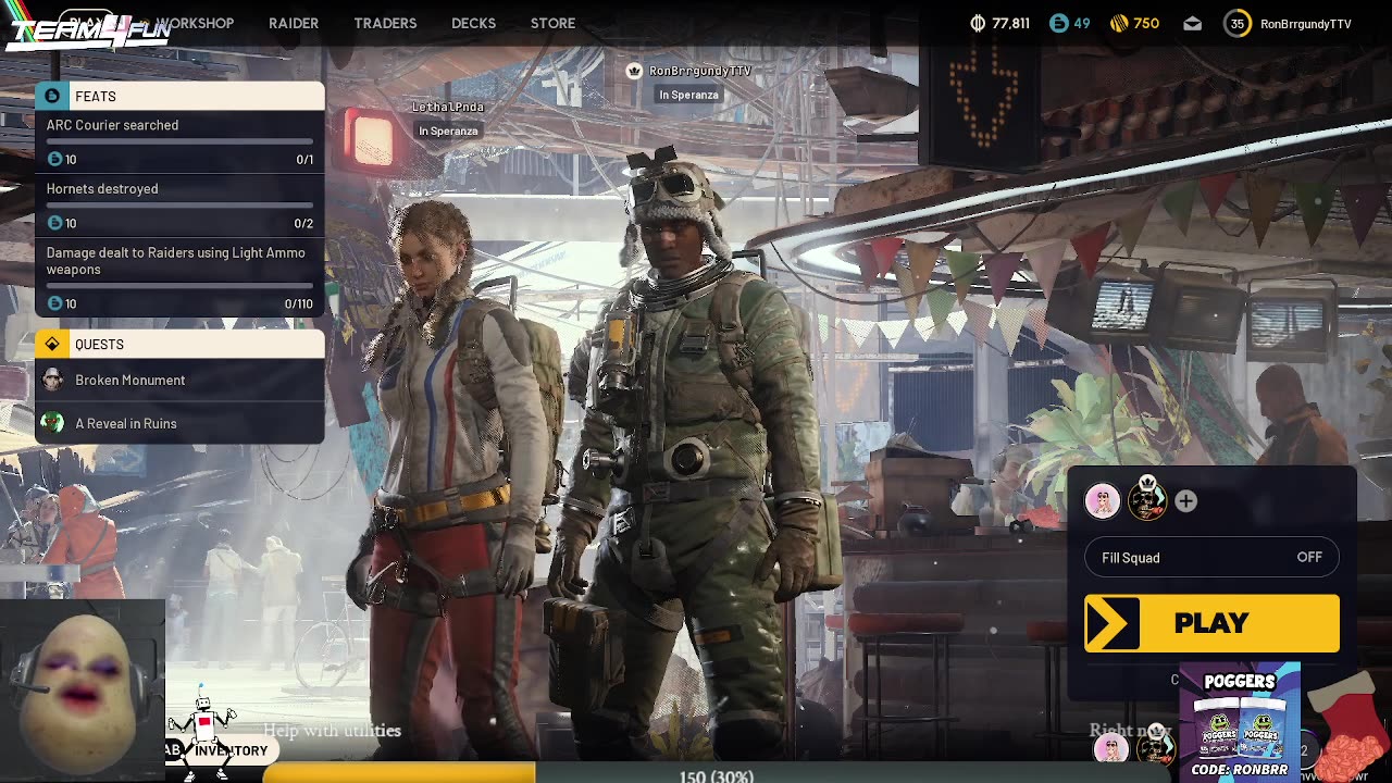 ⚠ 🏳 👽 18+⚠ 🏳 Drops On Arc Raiders LethalPnda @Team4fun 🏳 👽18+⚠