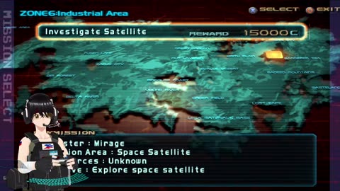 Armored Core 3 Silent Line Mission 20 Investigate Satellite