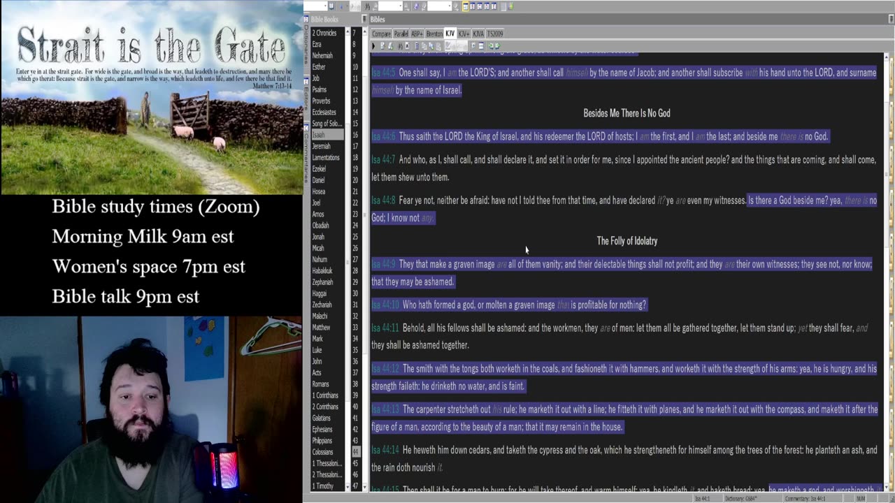 Seperating the sheep(Yeshua) from the goats(jesus)