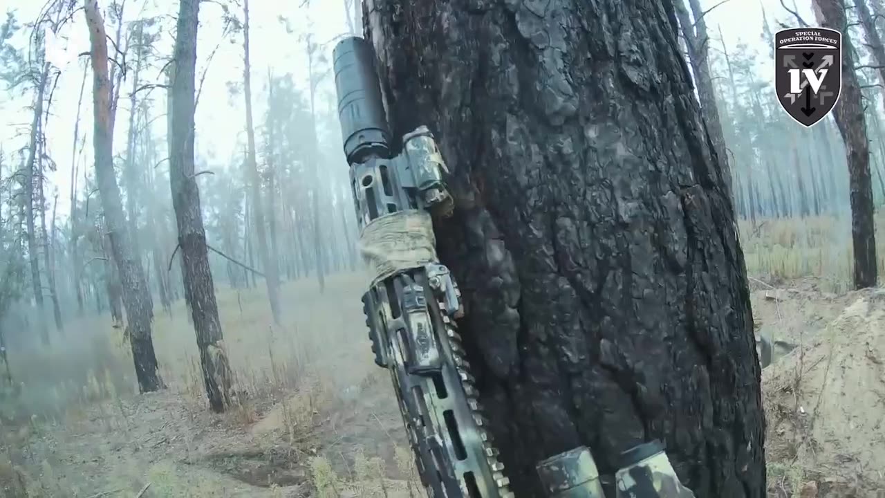 Clearing of Russian Positions by Ukrainian 8th SSO Regiment in the Donetsk Region