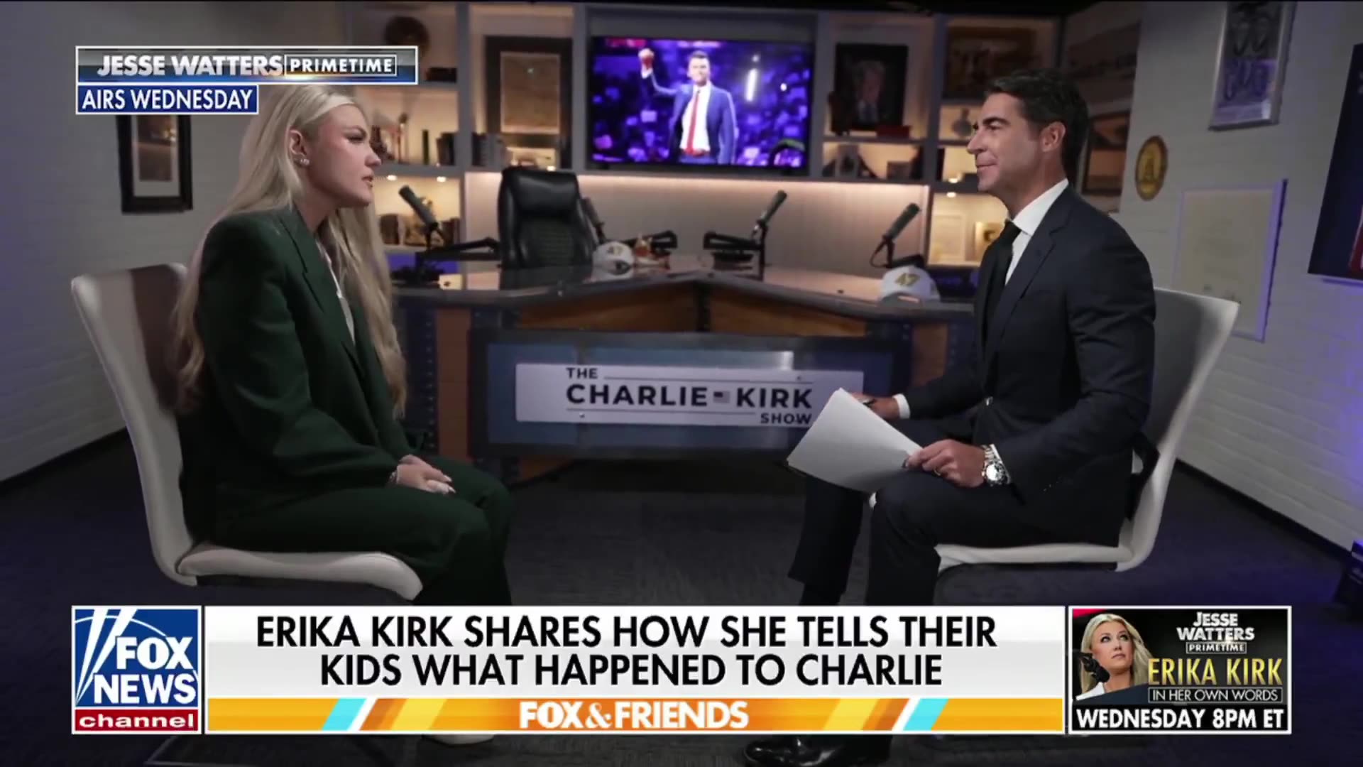 Erika Kirk Reveals Heartbreaking Details About Children’s Handling Of Father’s Passing