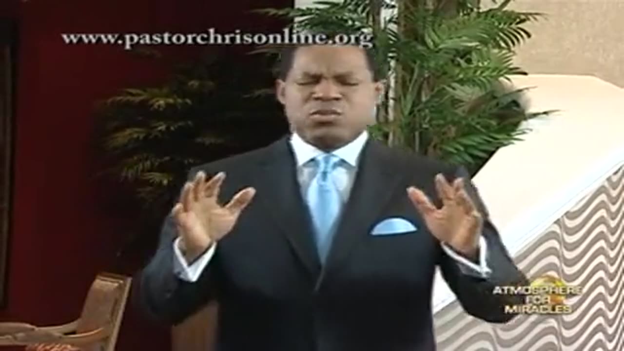 Atmosphere for miracles with Pastor Chris