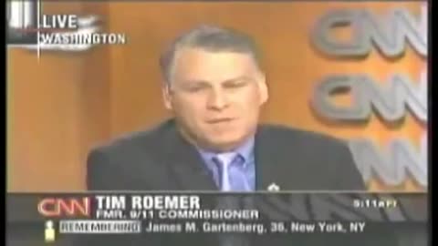 Former 911 Commissioner, Tim Roemer, Admits a Missile Hit the Pentagon