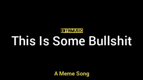 This Is Some Bullshit