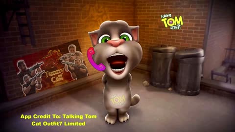 Funny tom talking