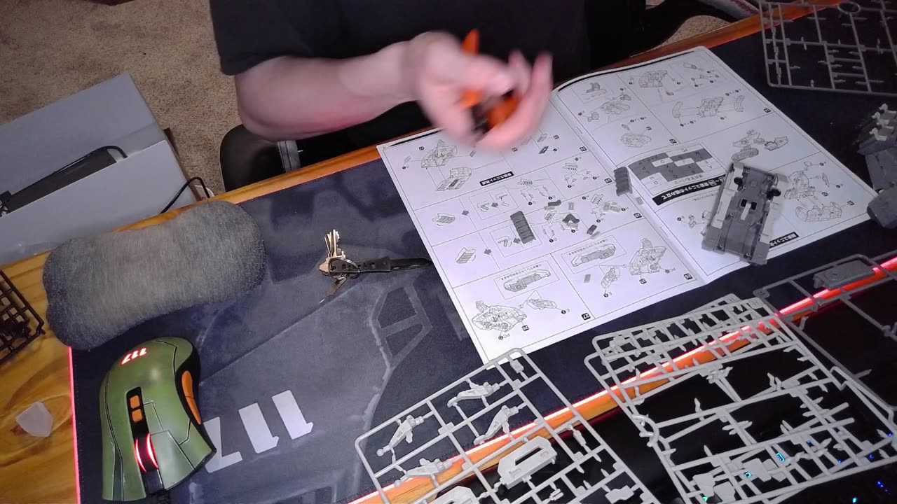 Getting Rex Closer To Completion! Metal Gear Rex Model Building