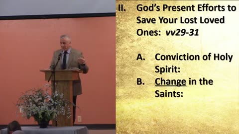 A Question Christians Always Ask: Can God Save my LOST Loved Ones? (Luke 16)