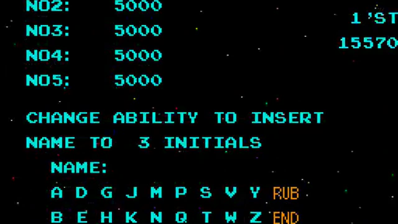 Arcade Longplay 707 Moon Shuttle