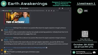 Earth Awakenings - Livestream 1 - #4112 - Live on Rumble/Youtube/X-Twitter/Twitch