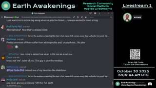 Earth Awakenings - Livestream 1 - #4115 - Live on Rumble/Youtube/X-Twitter/Twitch