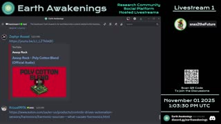Earth Awakenings - Livestream 1 - #4119 - Live on Rumble/Youtube/X-Twitter/Twitch