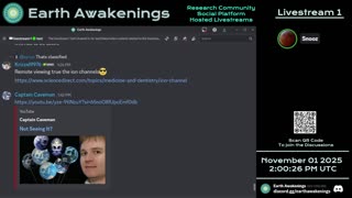 Earth Awakenings - Livestream 1 - #4119 - Live on Rumble/Youtube/X-Twitter/Twitch