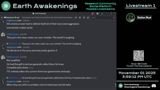 Earth Awakenings - Livestream 1 - #4119 - Live on Rumble/Youtube/X-Twitter/Twitch