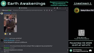 Earth Awakenings - Livestream 1 - #4119 - Live on Rumble/Youtube/X-Twitter/Twitch