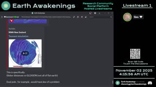 Earth Awakenings - Livestream 1 - #4119 - Live on Rumble/Youtube/X-Twitter/Twitch